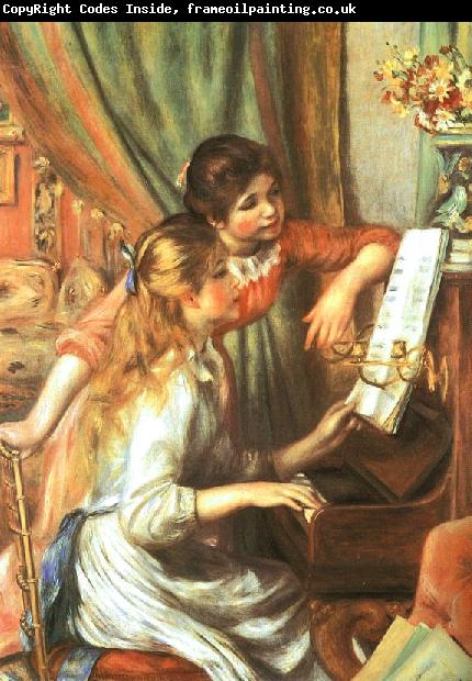 Pierre Renoir Two Girls at the Piano